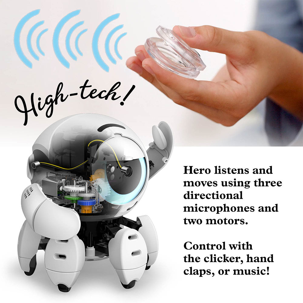 Thames & Kosmos Hero: Sound-Sensing Robot