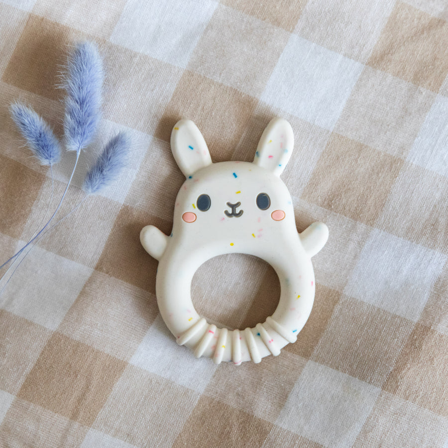 Tiger Tribe Silicone Teether Bunny.