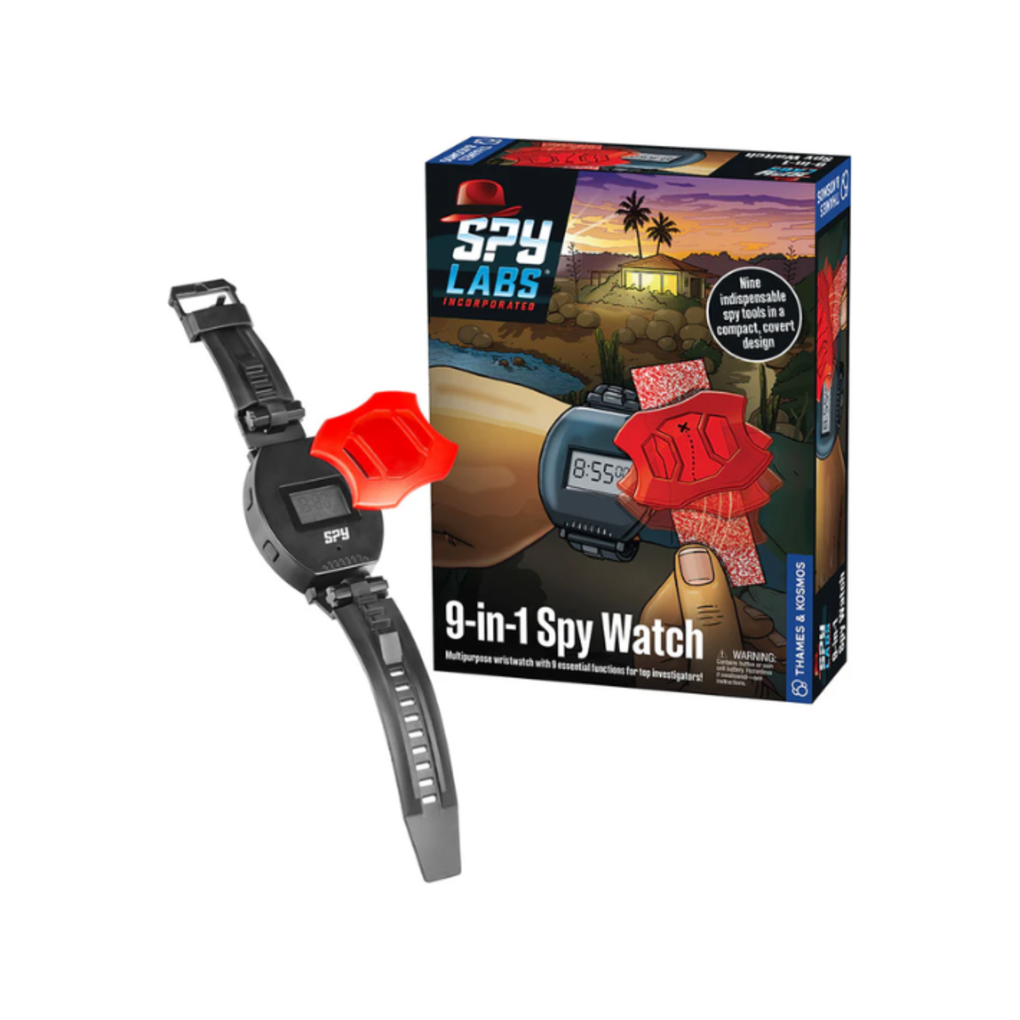 Spy Labs 9 in 1 Spy Watch The Rocking Horse Toys