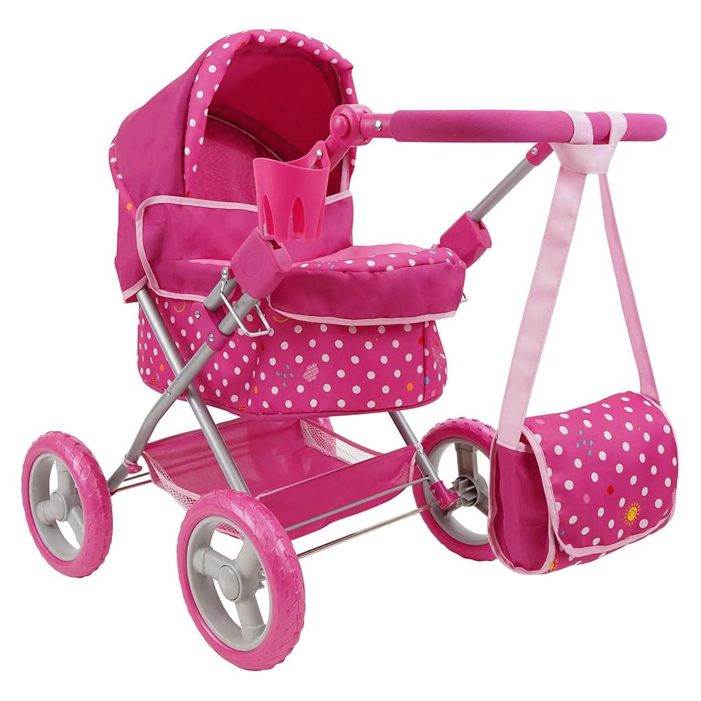 Sunshine Dots Deluxe Doll Pram
