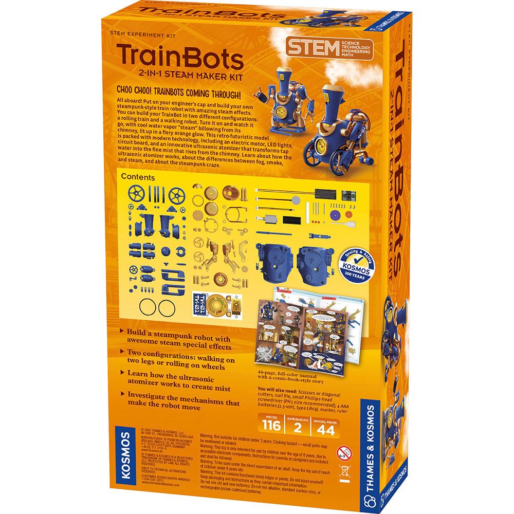 Thames & Kosmos Trainbots: 2-in-1 STEAM Maker Kit