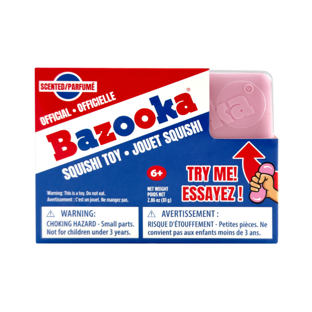 Bazooka Gum Squishy Toy