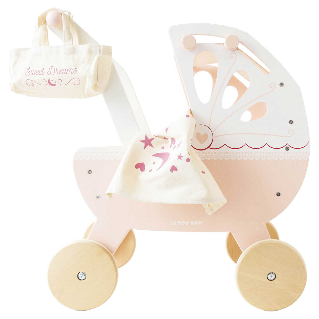 Le Toy Van Wooden Doll Pram