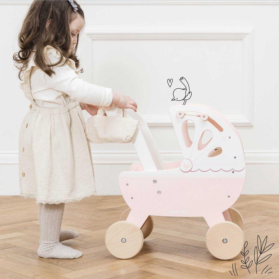 Le Toy Van Wooden Doll Pram