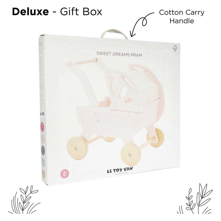 Le Toy Van Wooden Doll Pram