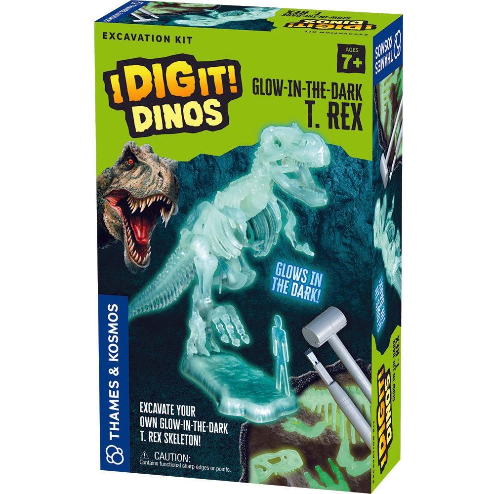 Thames & Kosmos I Dig It! Glow in the Dark T-Rex Excavation Kit