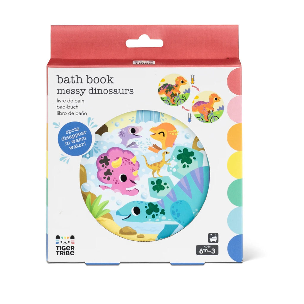 Tiger Tribe Bath Book Messy Dinosaurs