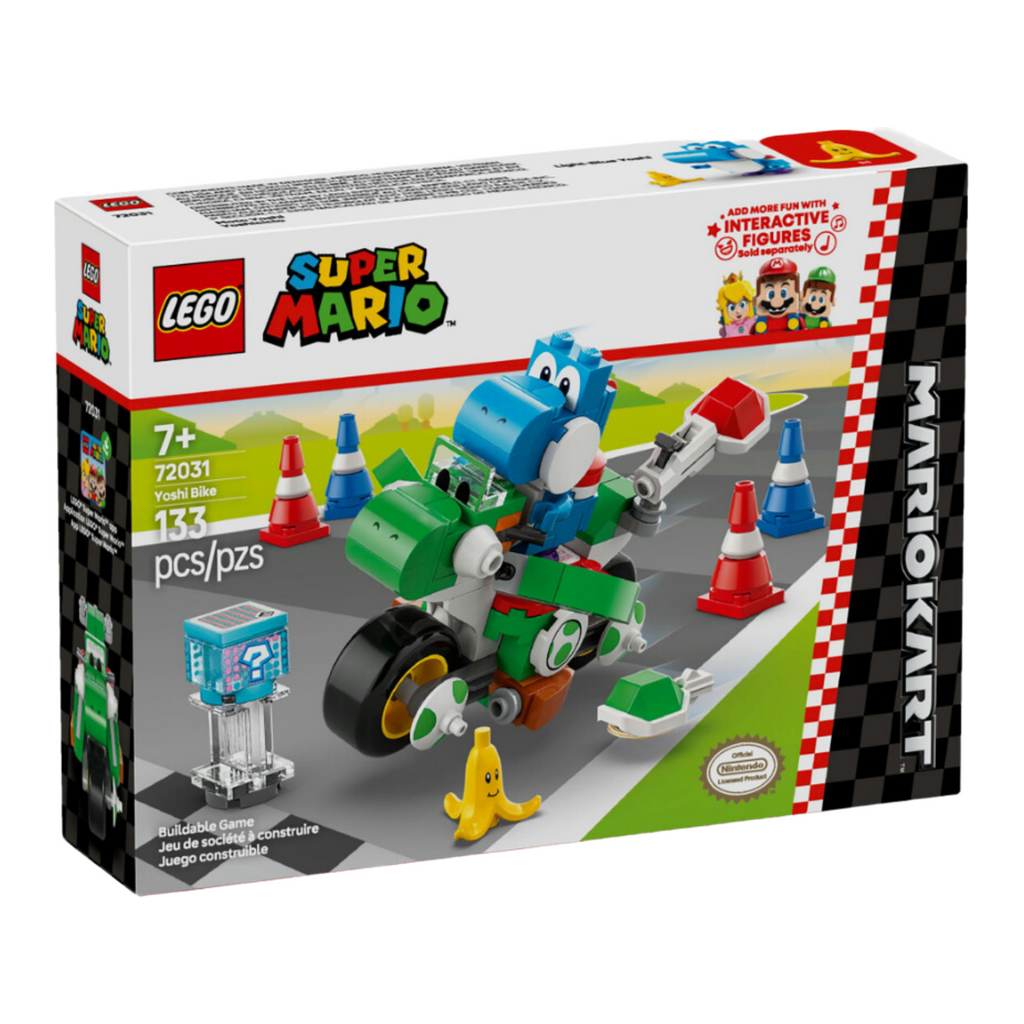 LEGO Super Mario Kart Yoshi Bike – The Rocking Horse Toys