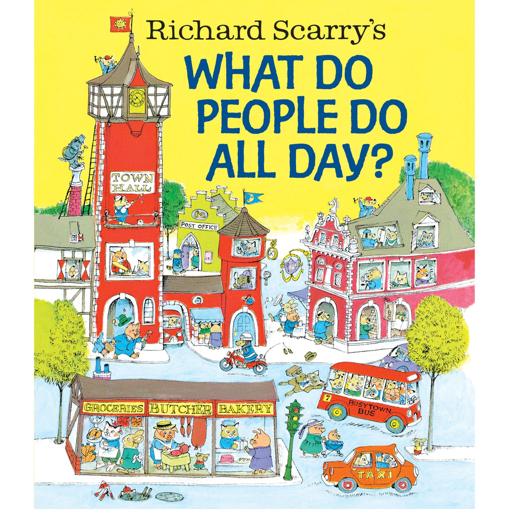 What Do People Do All Day? richard scarry