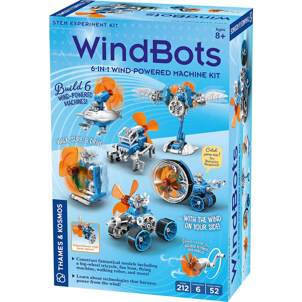 Thames & Kosmos Windbots: 6-in-1 Wind-Powered Machine Kit