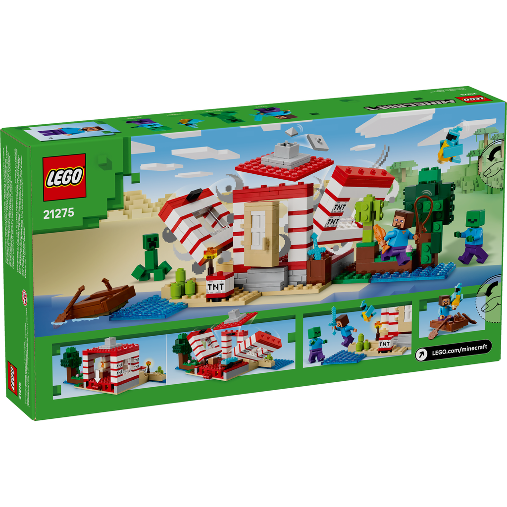 LEGO Minecraft The TNT Jungle House
