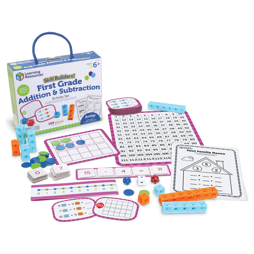 Learning Resources Skill Builders First Grade Addition and Subtraction
