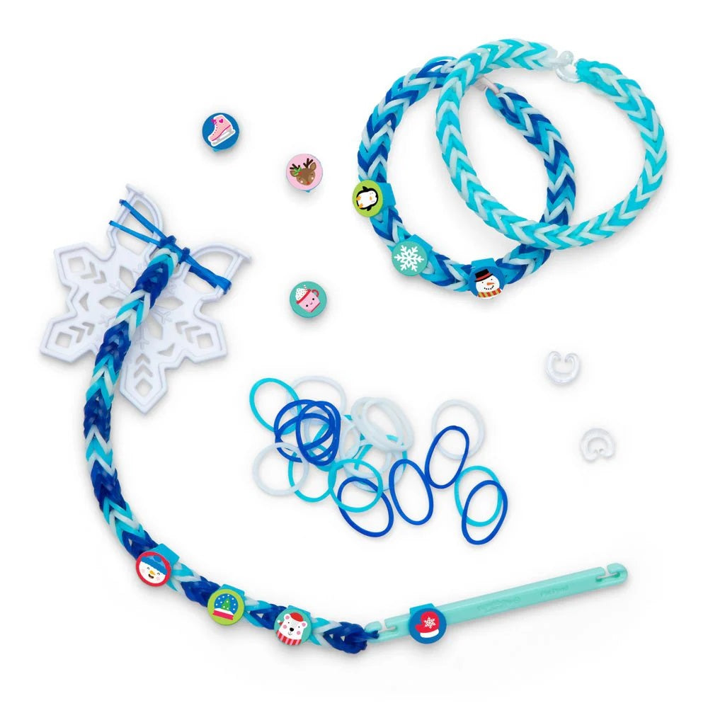 Rainbow Loom Beadmoji Snowman Bracelet Making Kit