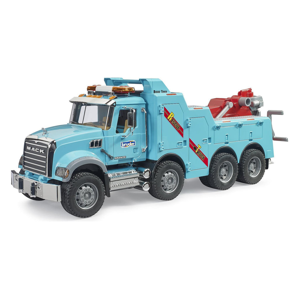 Bruder MACK Granite Recovery and Towing Truck