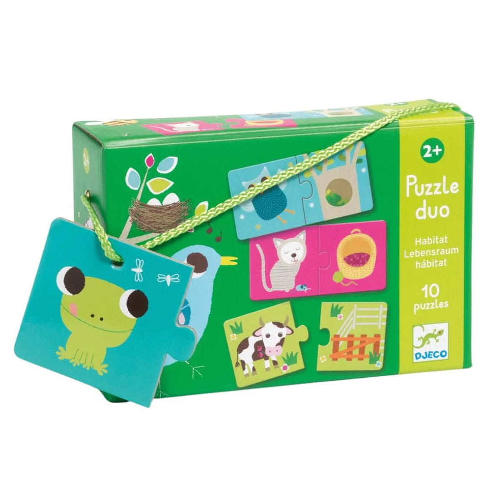 Djeco Puzzle Duo Habitats
