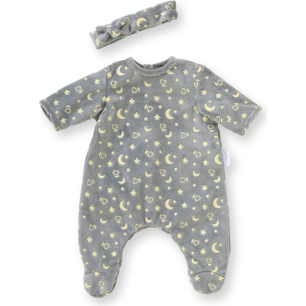 Corolle 14" Doll Outfit Glow in the Dark Pajamas
