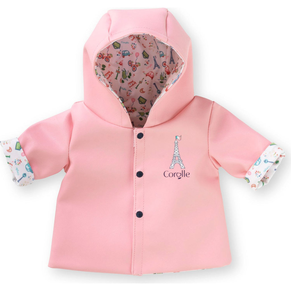 Corolle 12" Doll Outfit Reversible Raincoat