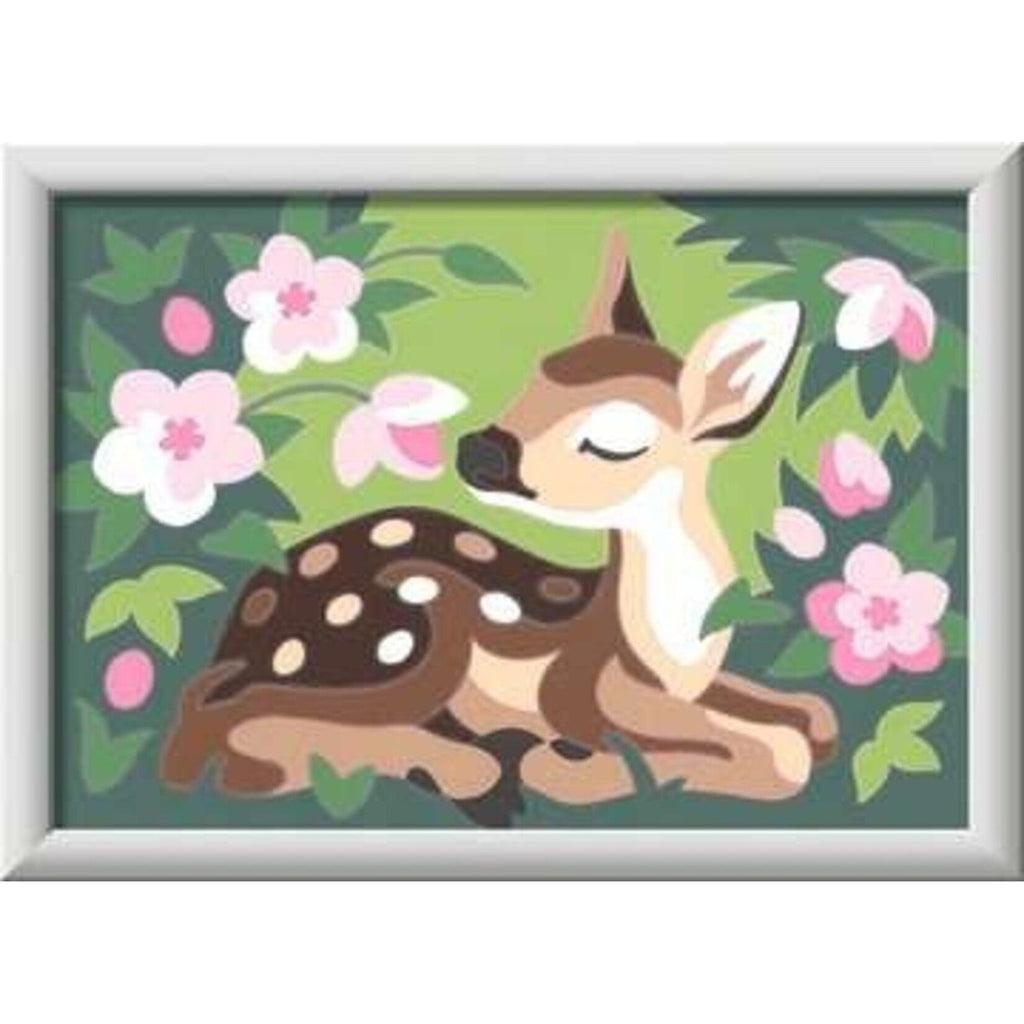 CreArt Paint by Number Floral Fawn