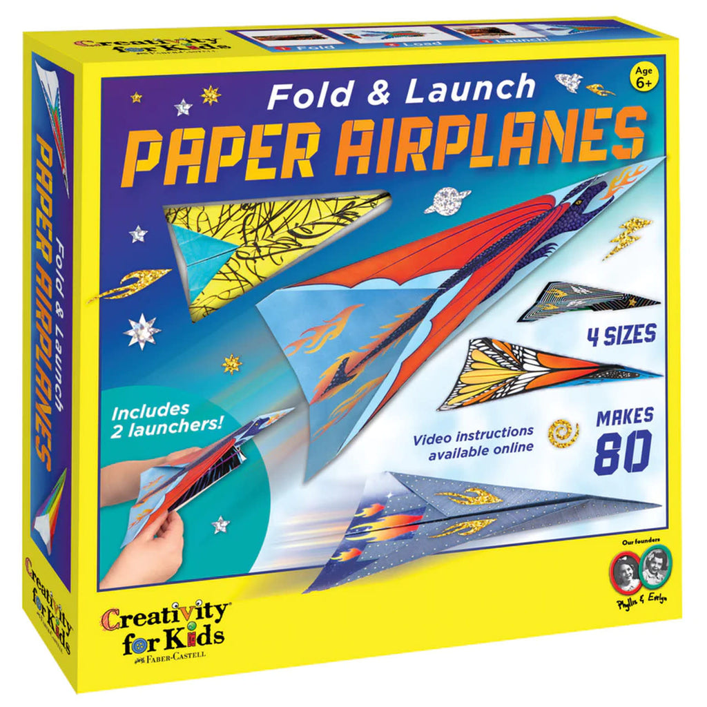 Creativity for Kids Fold & Launch Paper Airplanes