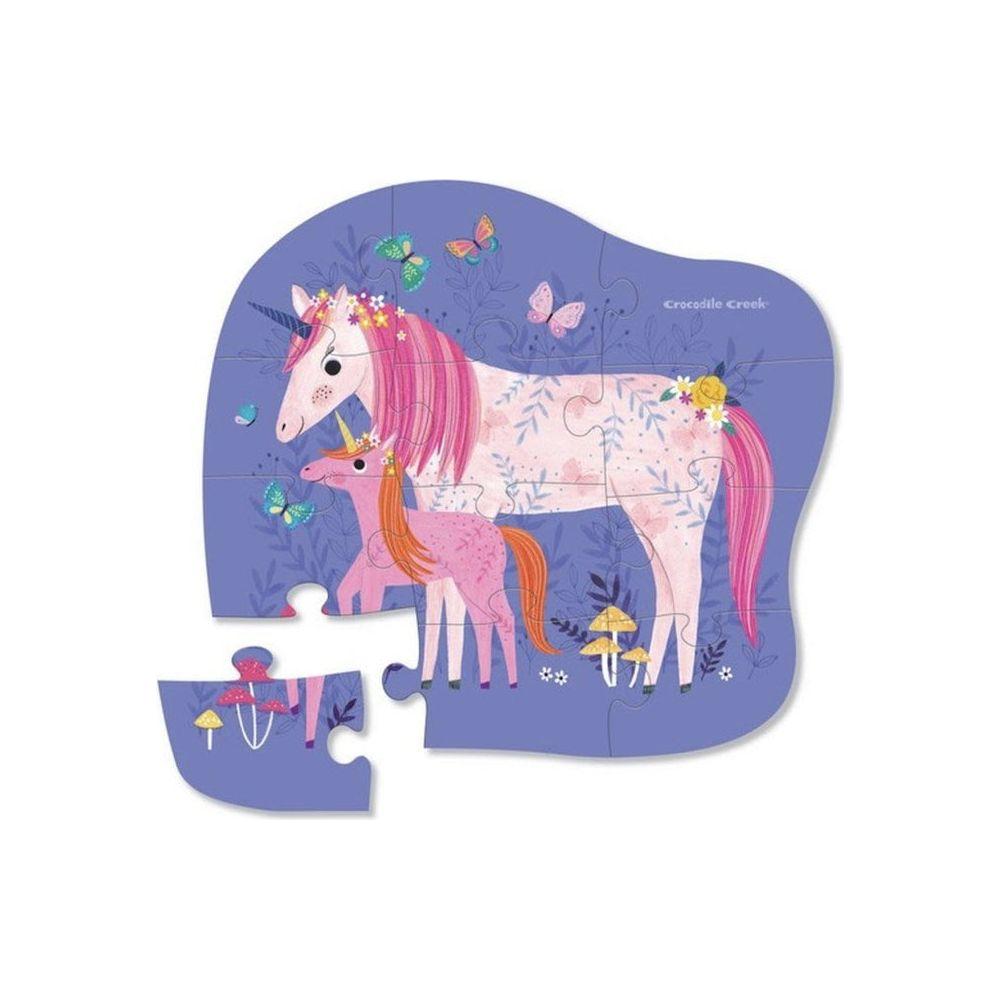 Crocodile Creek 12 Piece Mini Puzzle Unicorn Magic