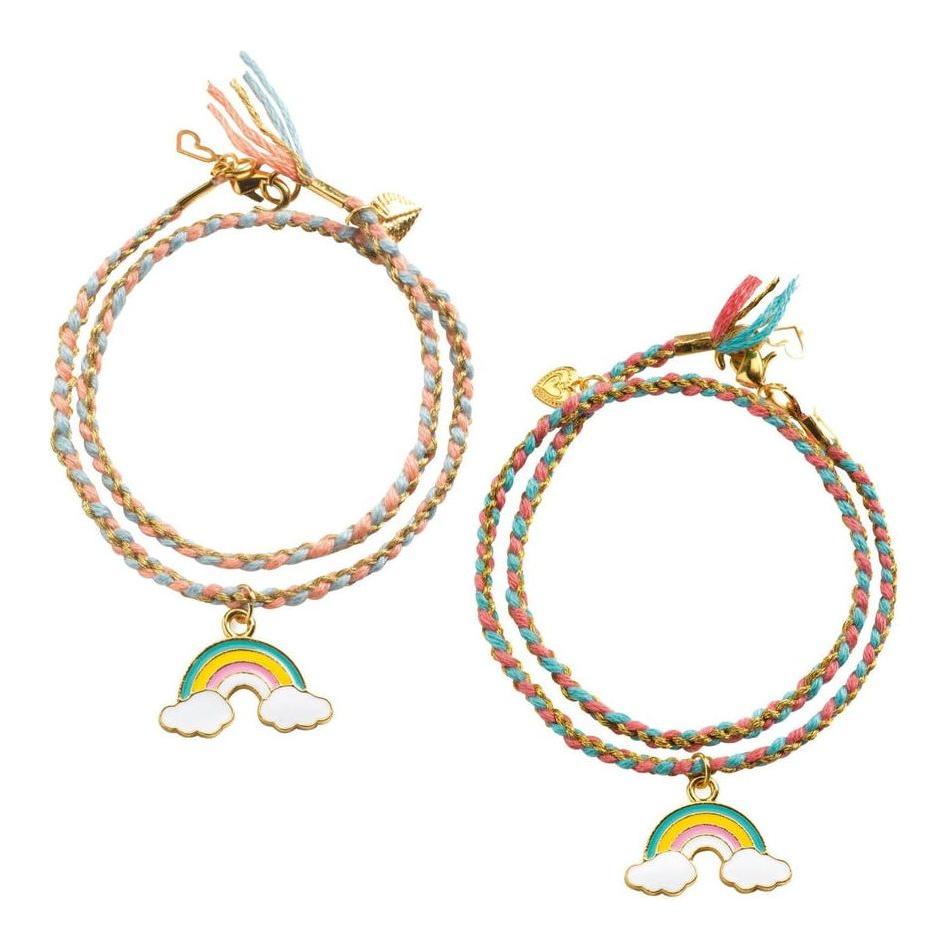 Djeco You & Me Rainbow Kumihimo Bracelet Kit