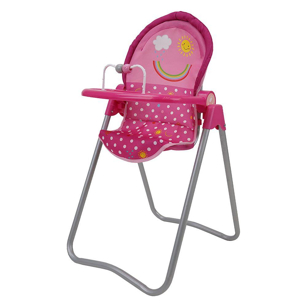 Sunshine Dots Doll High Chair