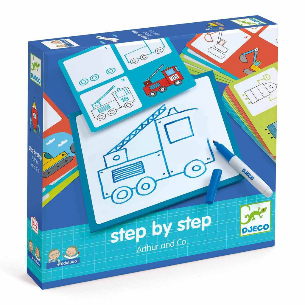 Djeco Eduludo Step by Step Arthur & Co