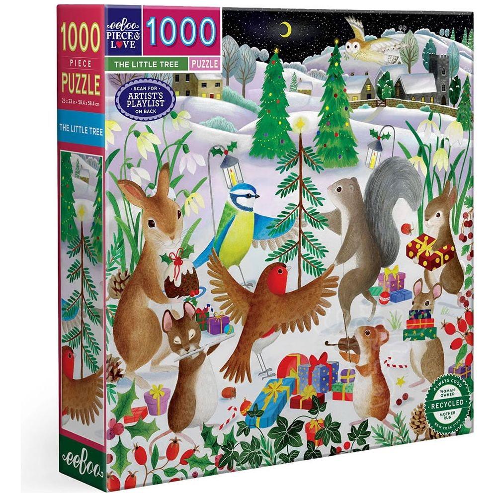 eeBoo 1000 Piece Puzzle The Little Tree