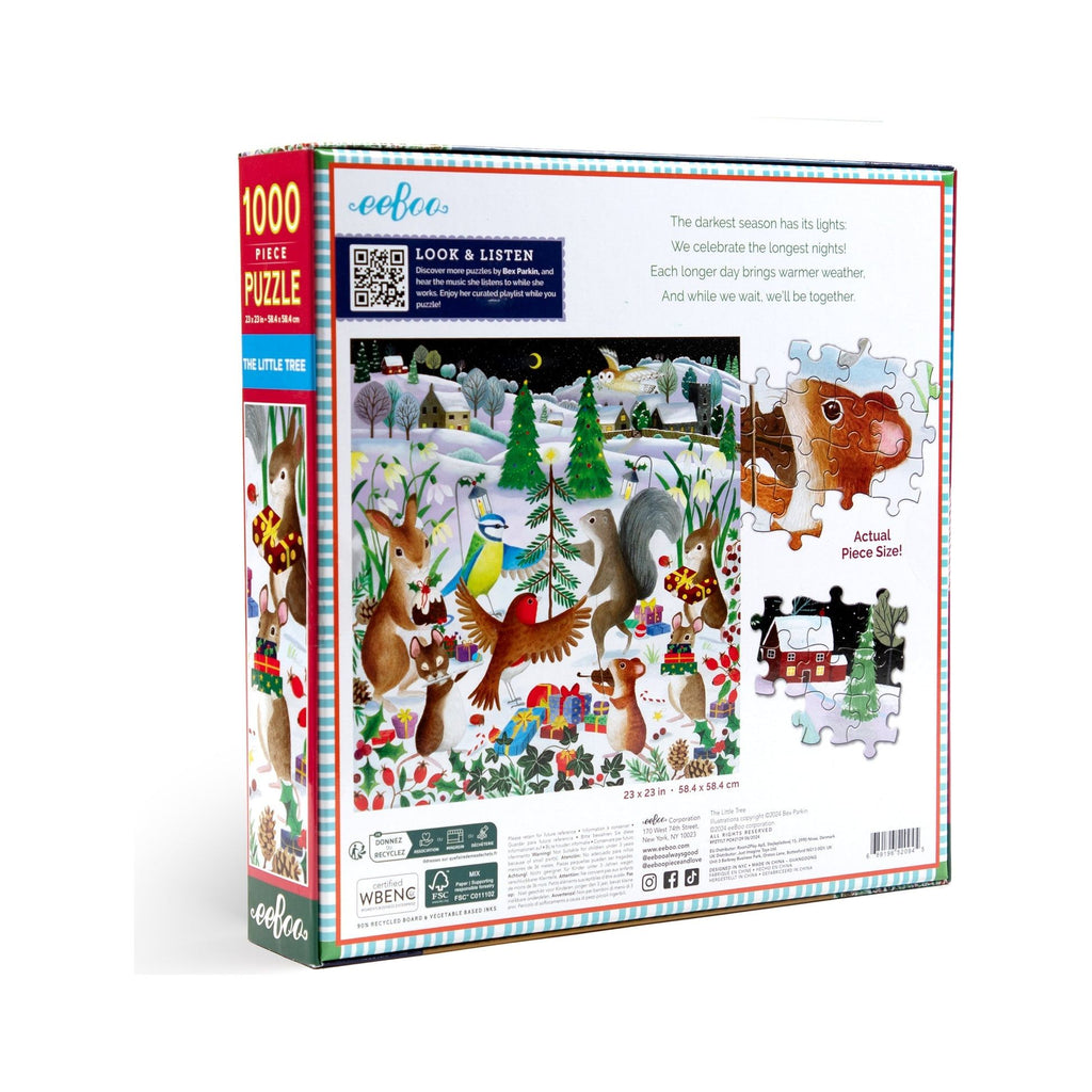 eeBoo 1000 Piece Puzzle The Little Tree