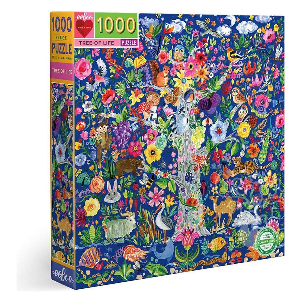 eeBoo 1000 Piece Puzzle Tree of Life – The Rocking Horse Toys