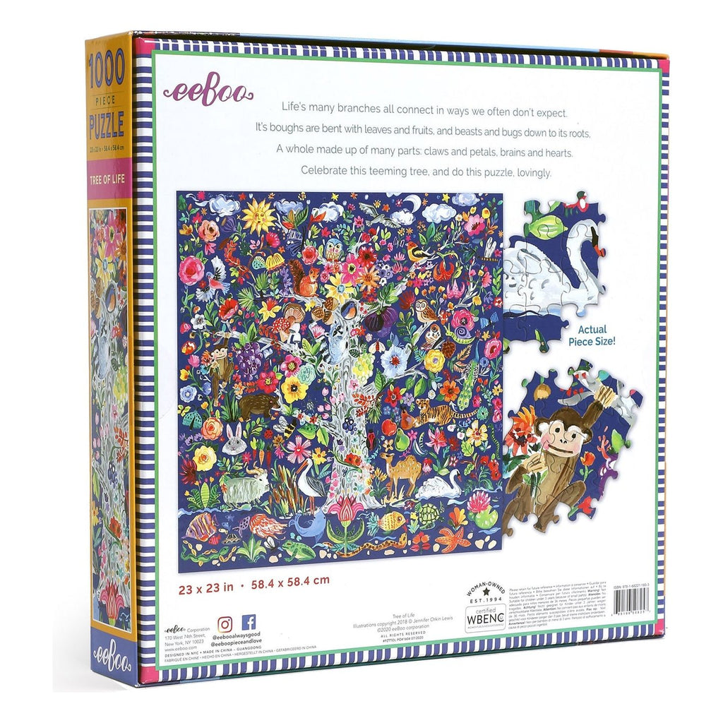 2eeBoo 1000 Piece Puzzle Tree of Life