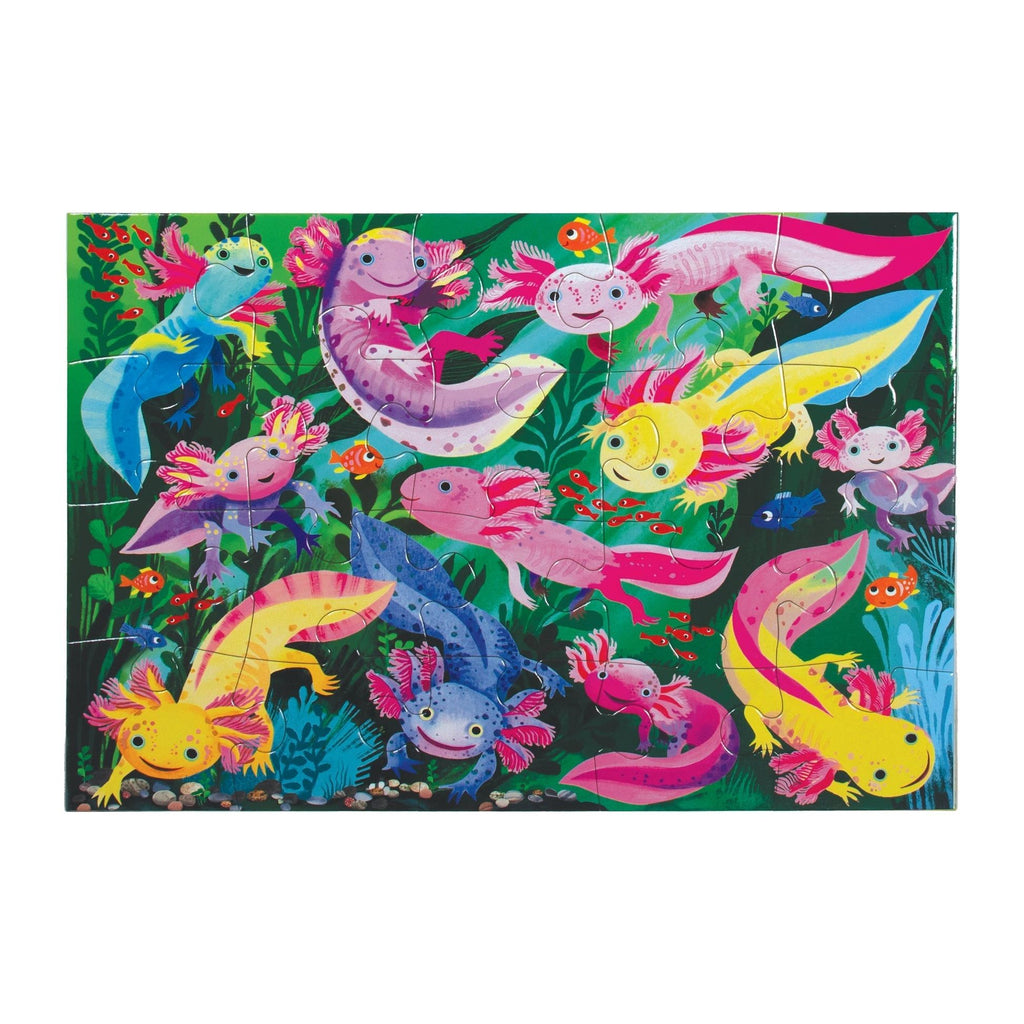 eeBoo 20 Piece Puzzle Axolotl