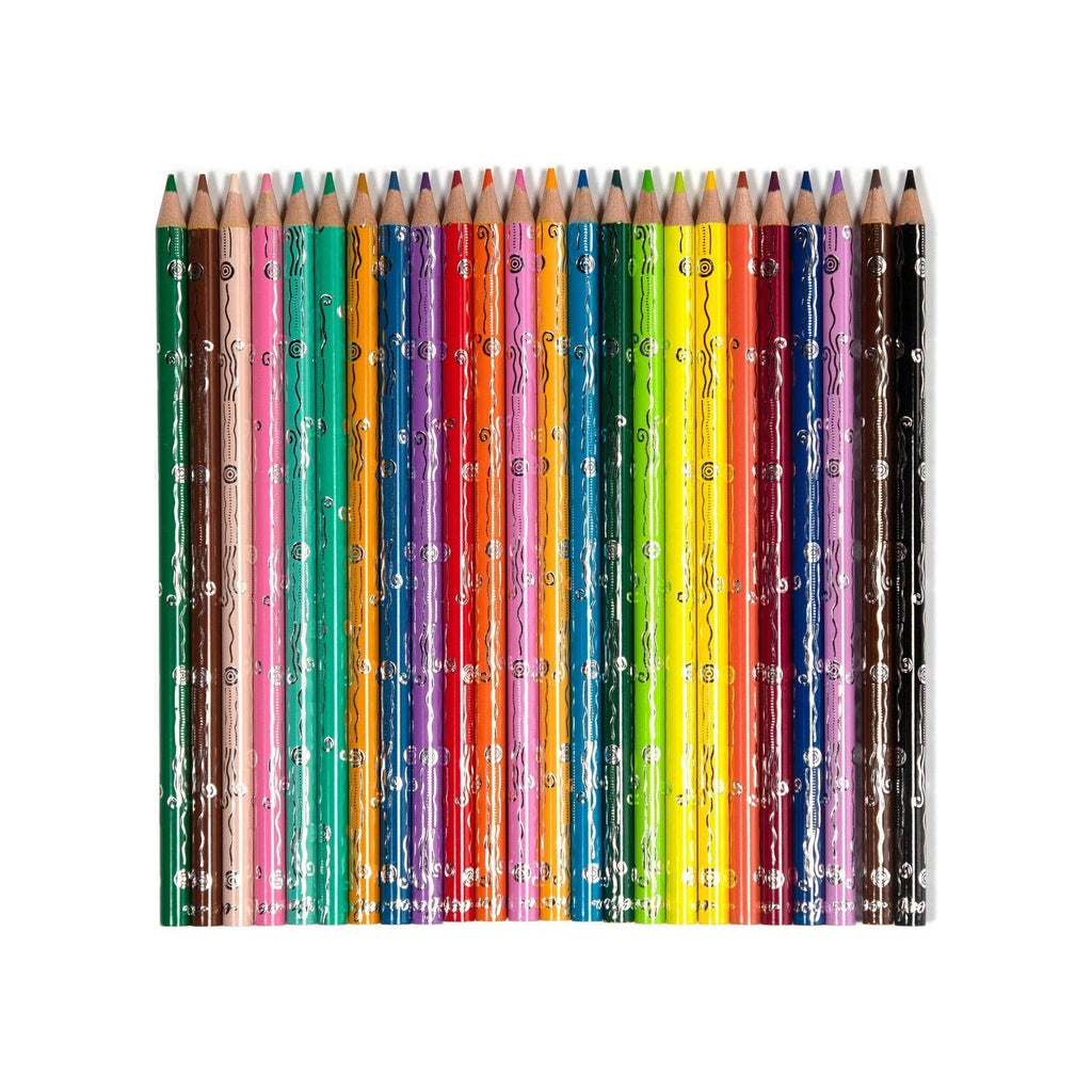 eeBoo 24 Watercolour Pencils Seaside Garden