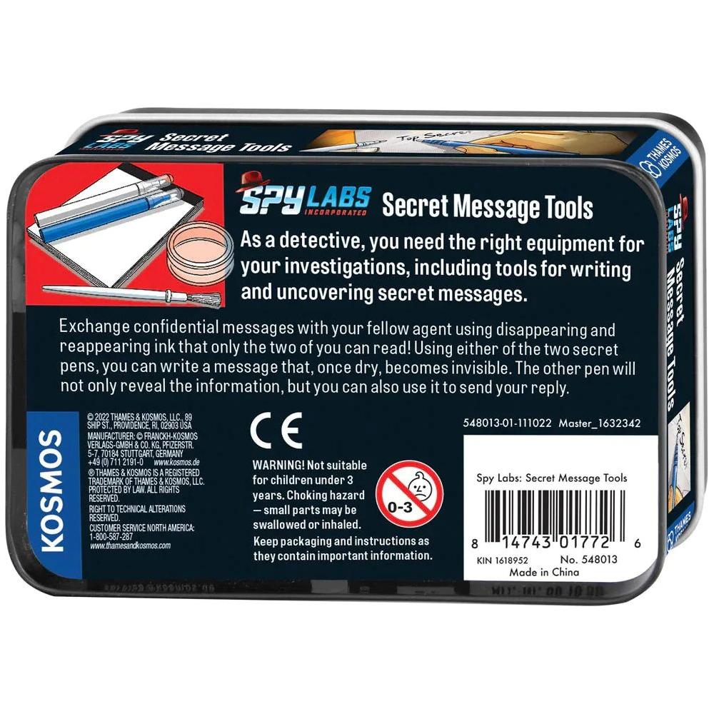 Spy Labs: Secret Message Tools