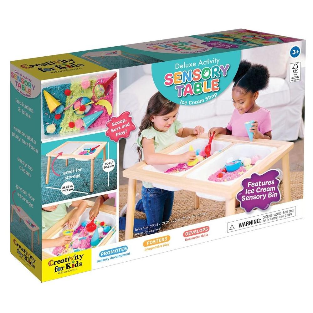 Creativity for Kids Deluxe Activity Sensory Table Ice Cream Shop