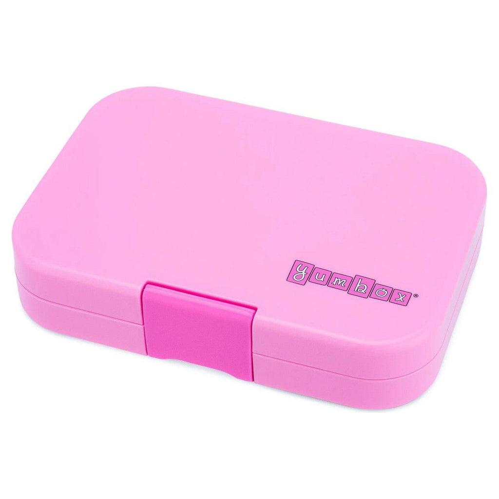 Yumbox Panino 4 Compartment Fifi Pink with Je T'Aime Tray