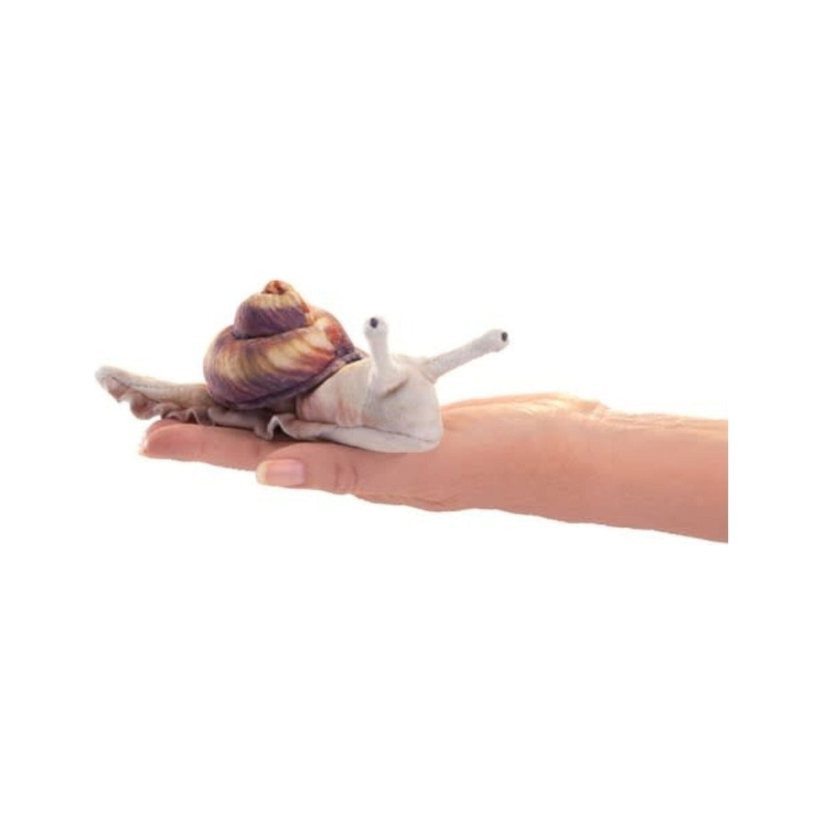 Folkmanis Finger Puppet Snail – The Rocking Horse Toys
