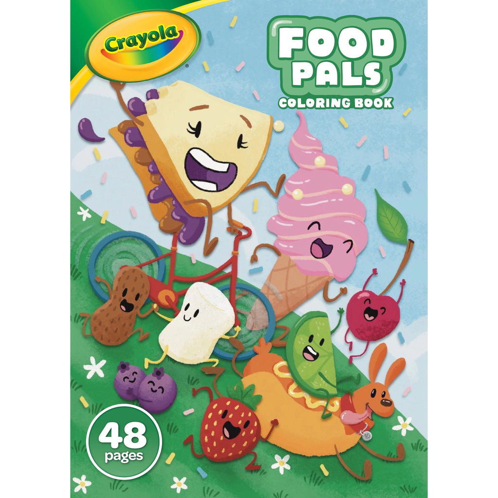 Crayola Colouring Book Food Pals