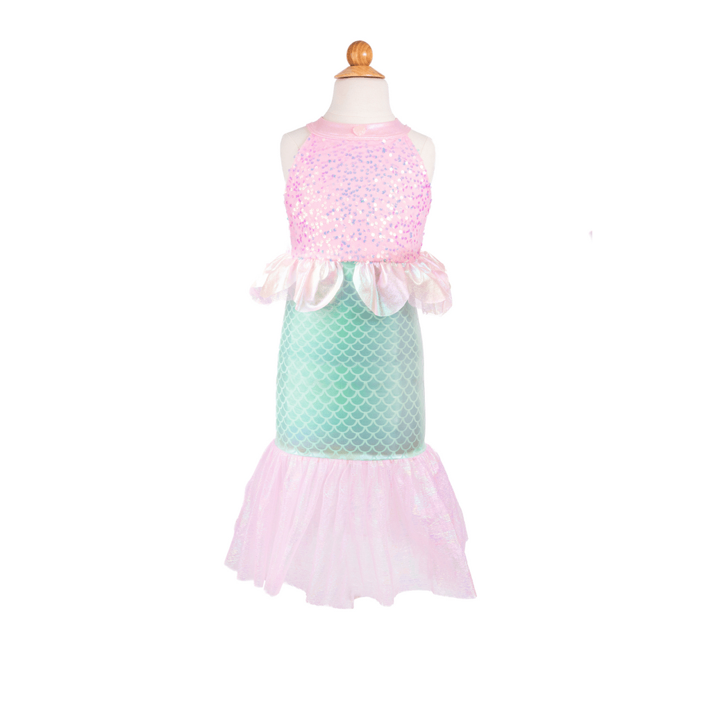 Great Pretenders Misty Mermaid Dress Pink Size 3/4