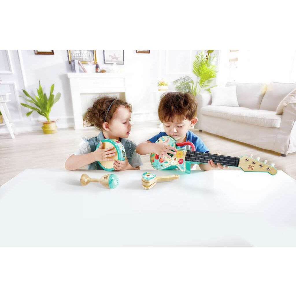 Hape 4 in 1 Ukulele Percussion Set