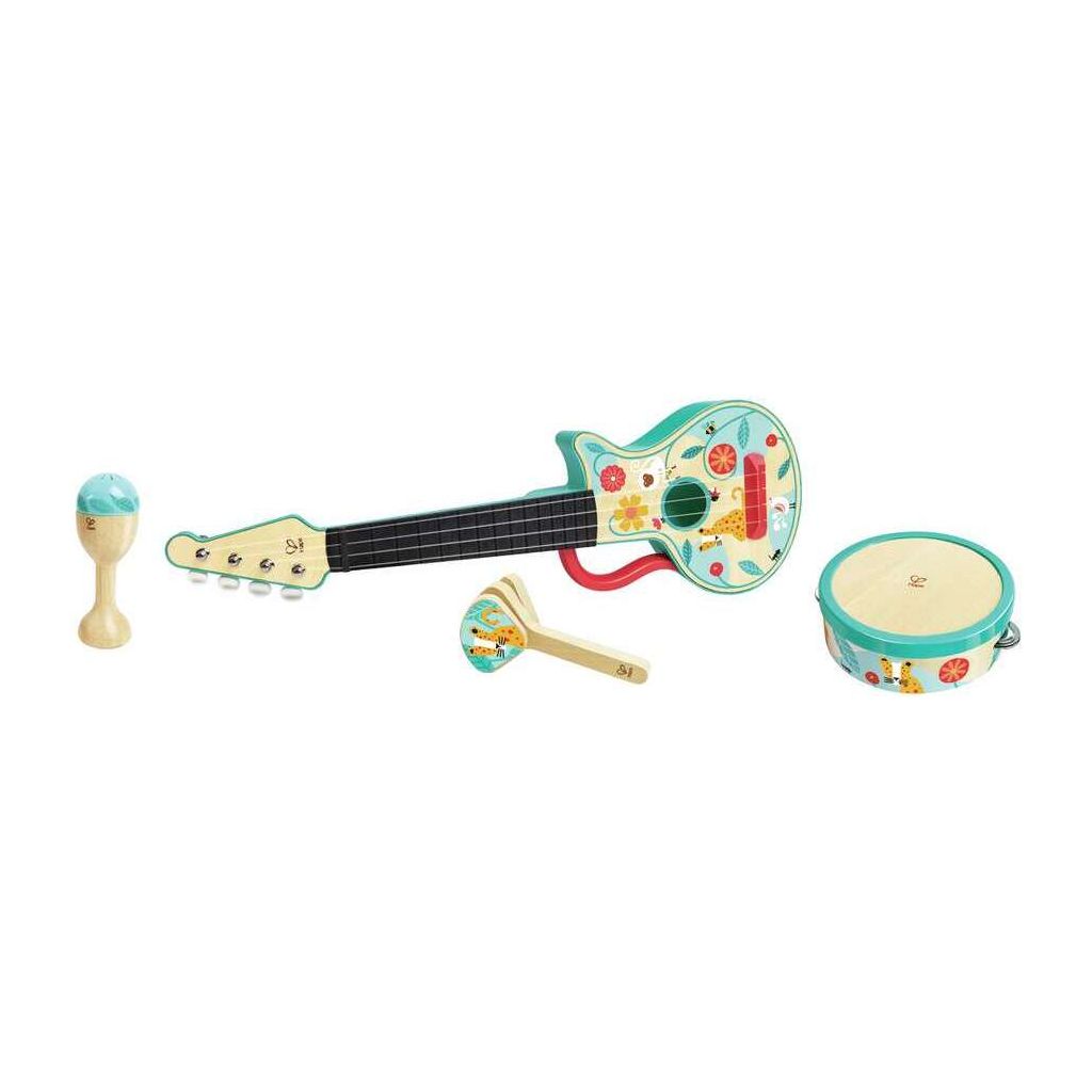 Hape 4 in 1 Ukulele Percussion Set
