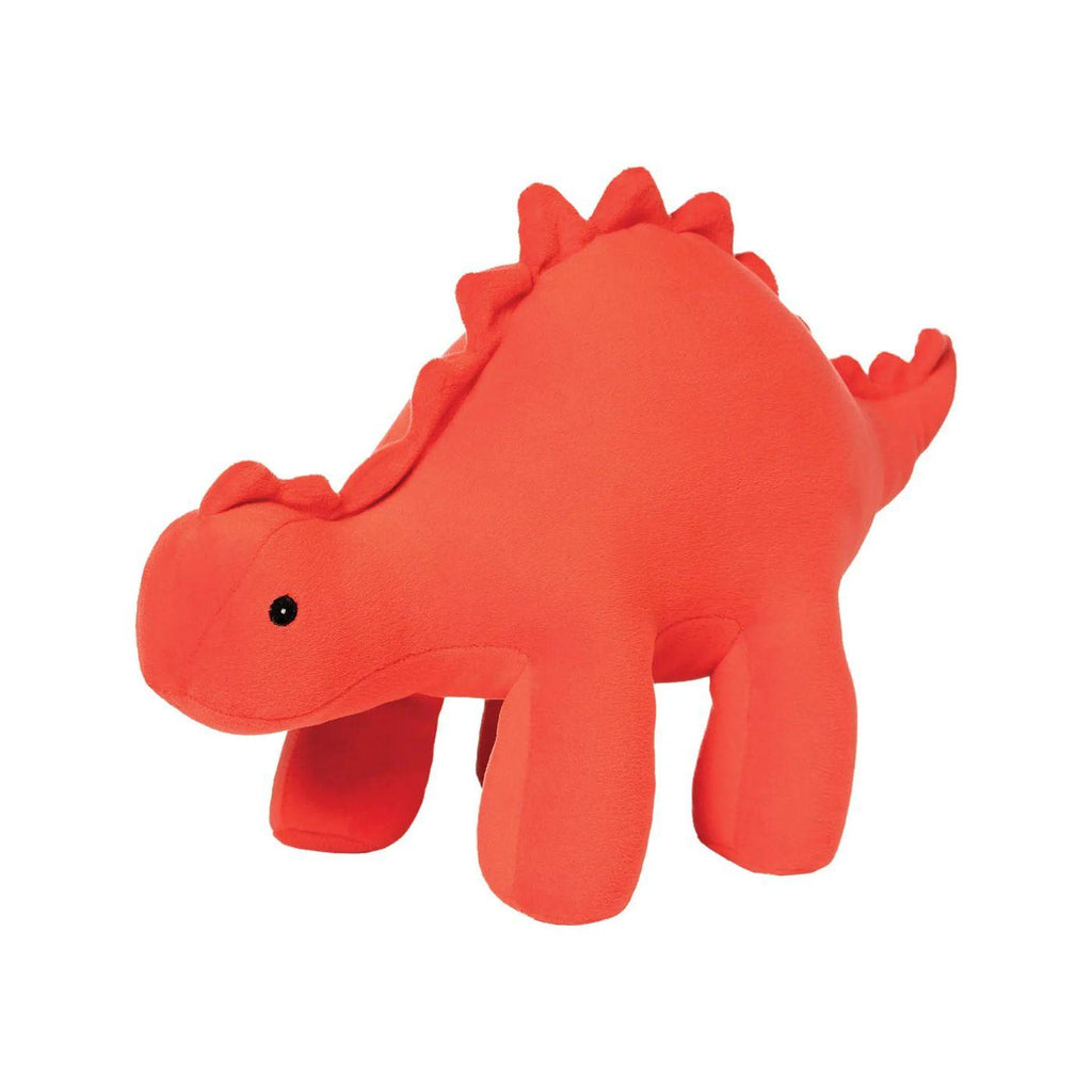 Manhattan Toy Velveteen Dino Gummy Stegosaurus Coral