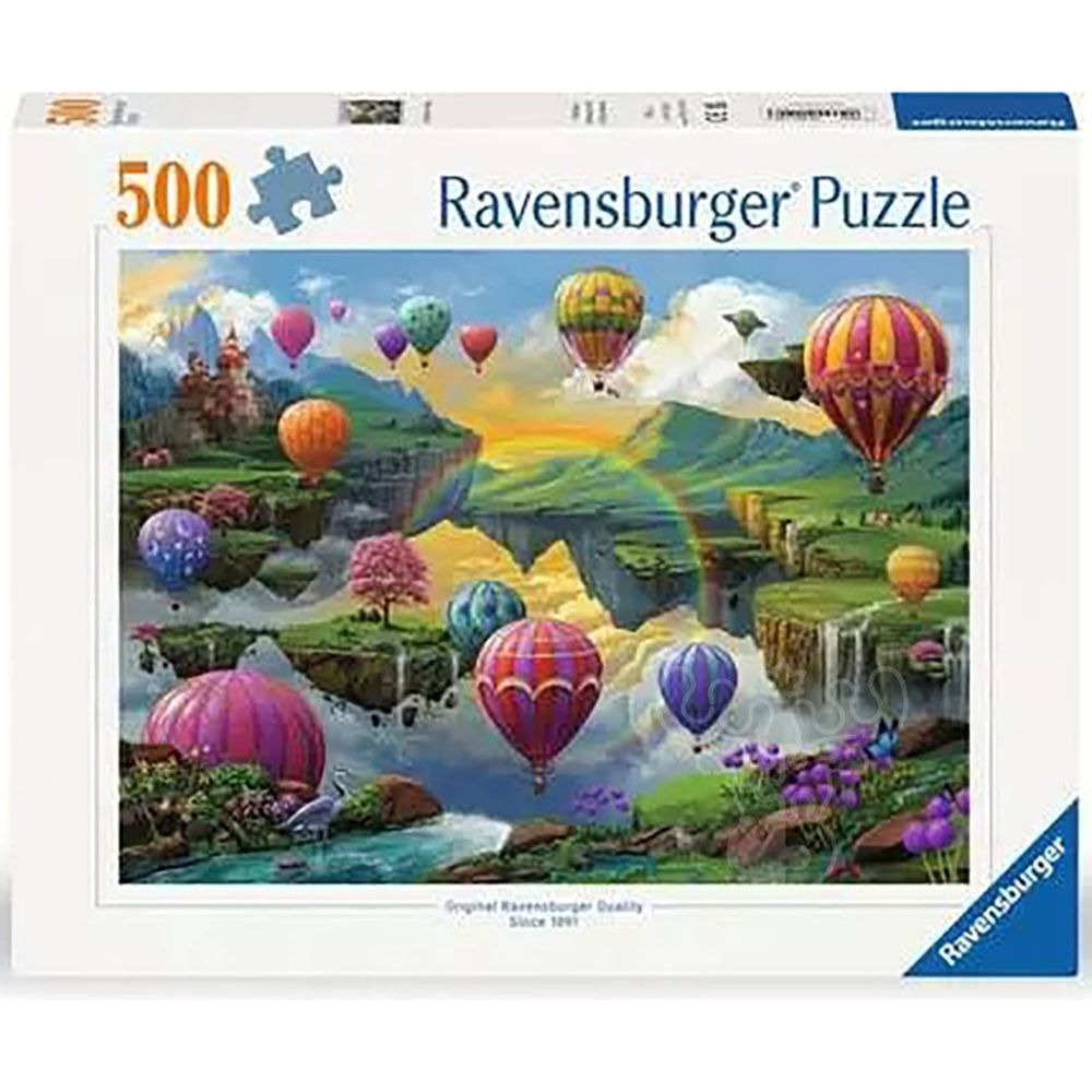 Ravensburger 500 Piece Puzzle Air Balloon Valley