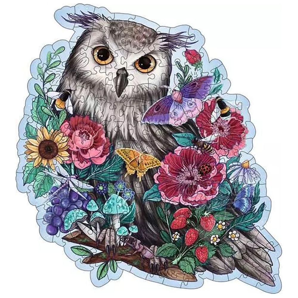 Ravensburger 150 Piece Puzzle Wooden Owl 17511