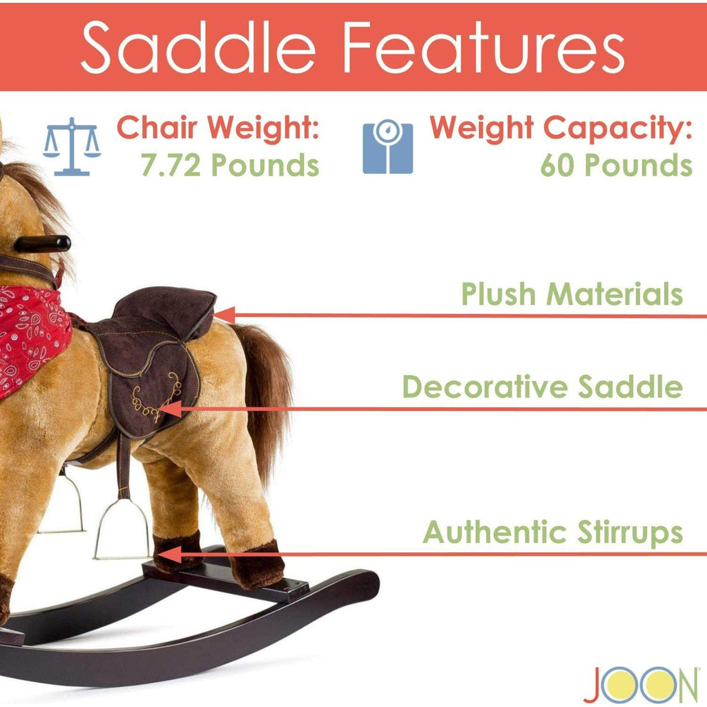 JOON Cowboy Rocking Horse Pony with Sound