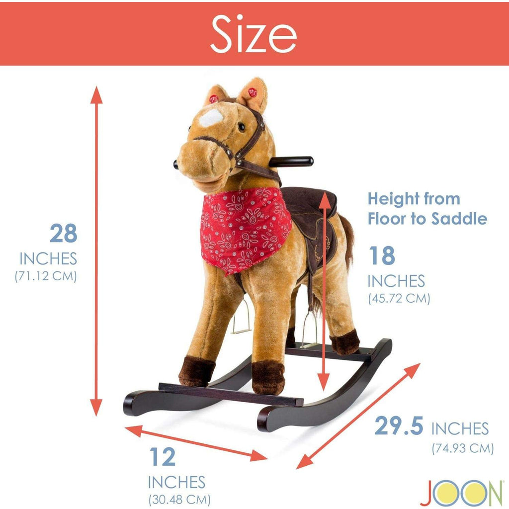 JOON Cowboy Rocking Horse Pony with Sound