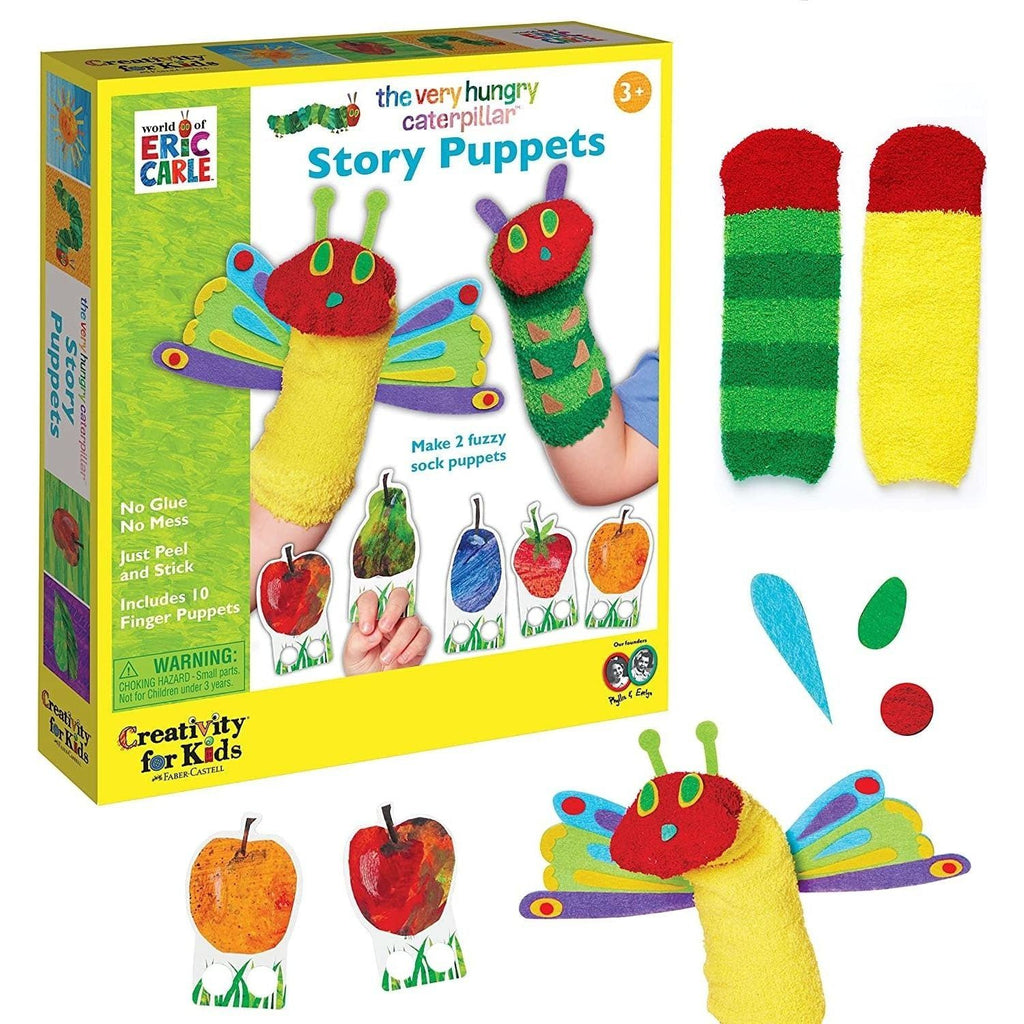 Creativity for Kids The Very Hungry Caterpillar Story Puppets