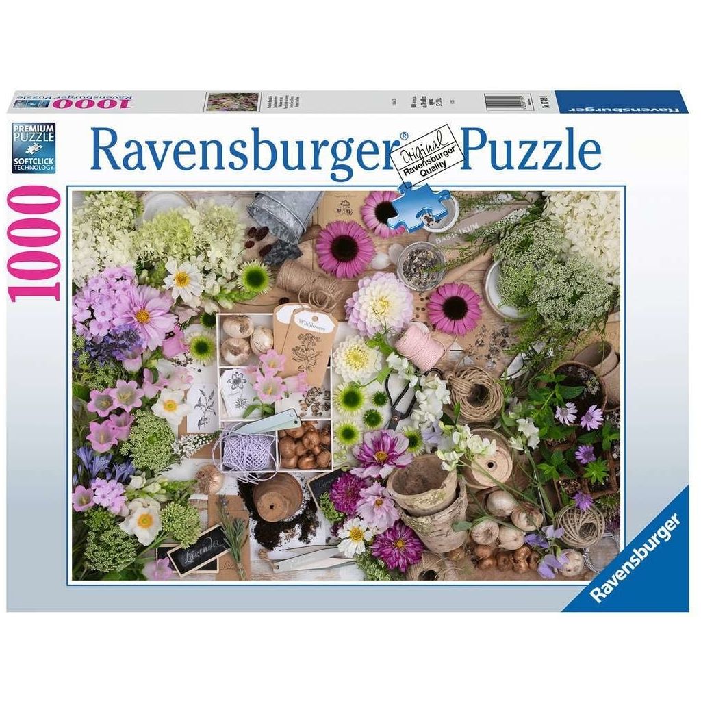 Ravensburger 1000 Piece Puzzle For the Love of Flowers