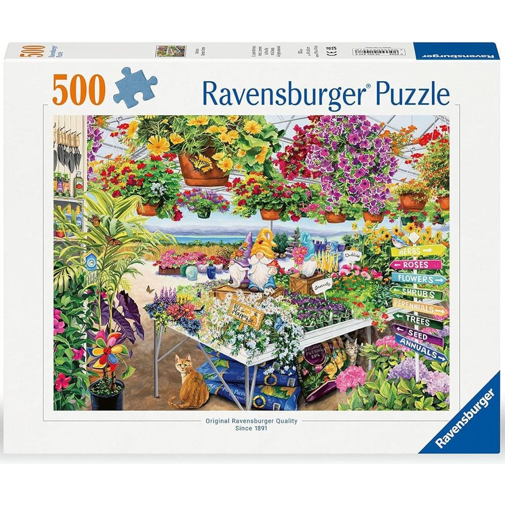 Ravensburger 500 Piece Puzzle Glorious Garden Center
