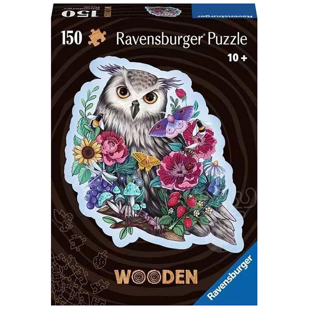 Ravensburger 150 Piece Puzzle Wooden Owl 17511